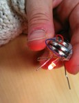 Vibrobot with LED